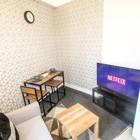 Cozy And Charming - 1 Bedroom Apartment - Free Parking, Transit Links, Close To Stadiums Manchester Exterior foto